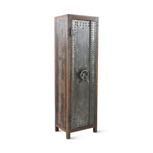 21" Reclaimed Wood Steampunk Cabinet