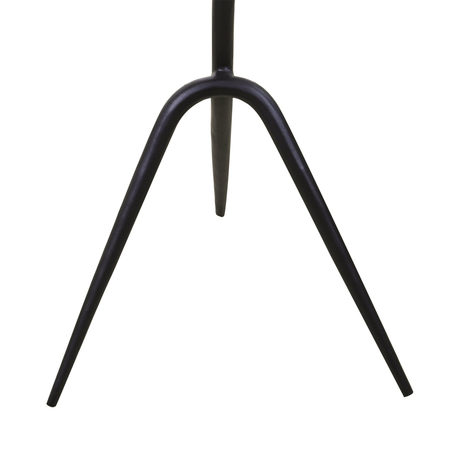 18" Alaska White Marble Accent Table