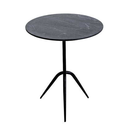 18" Lava Marble Accent Table