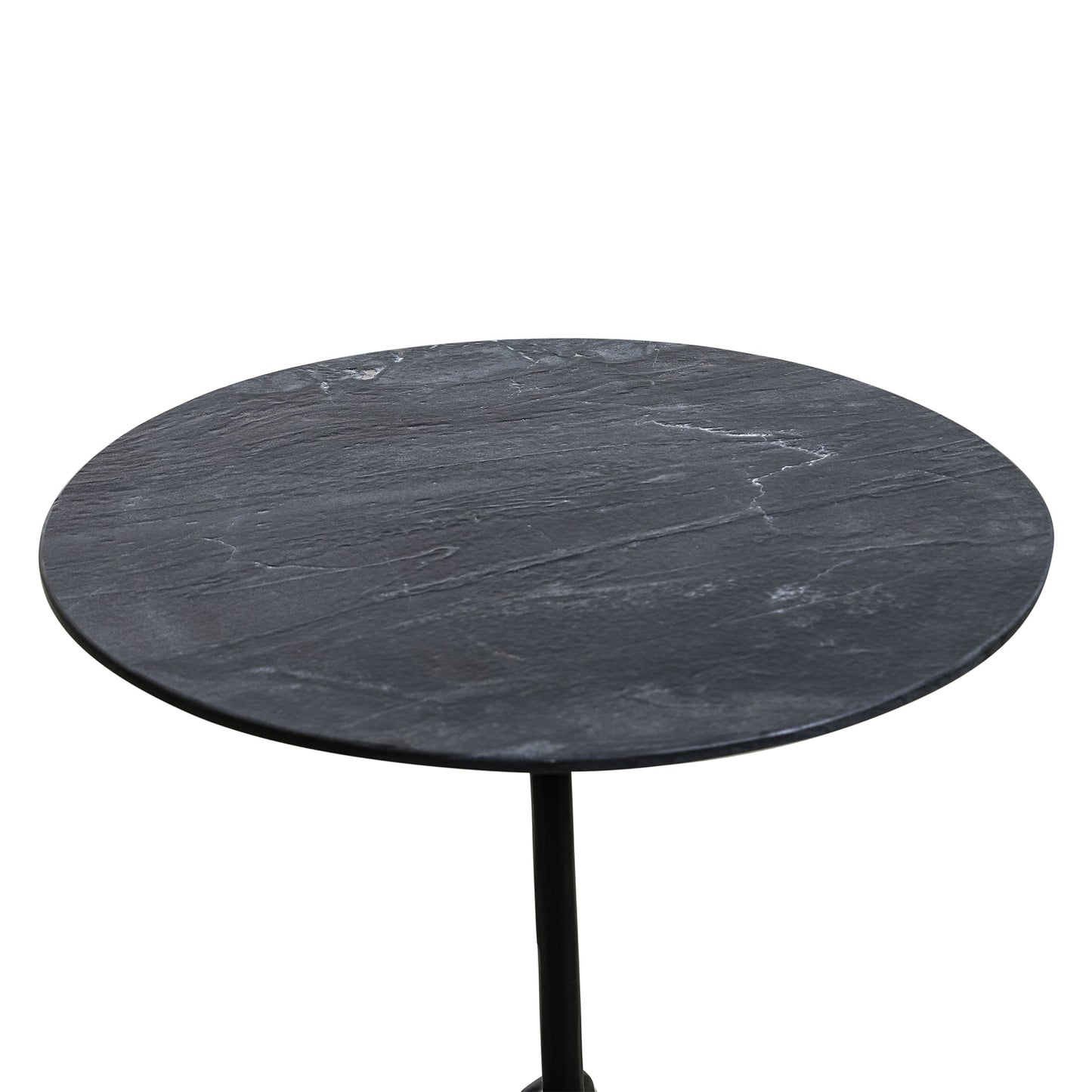 18" Lava Marble Accent Table