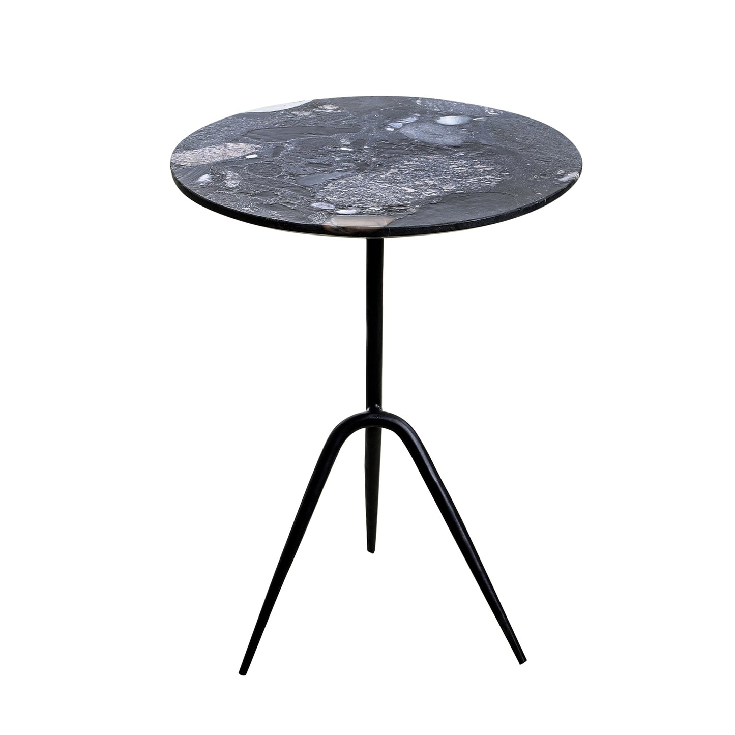 18" Norigo Marble Accent Table