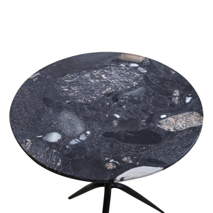 18" Norigo Marble Accent Table