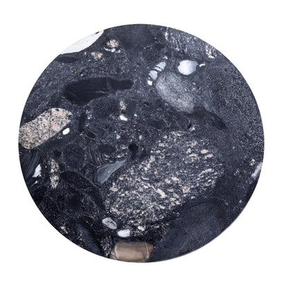 18" Norigo Marble Accent Table