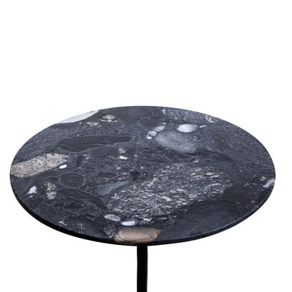 18" Norigo Marble Accent Table