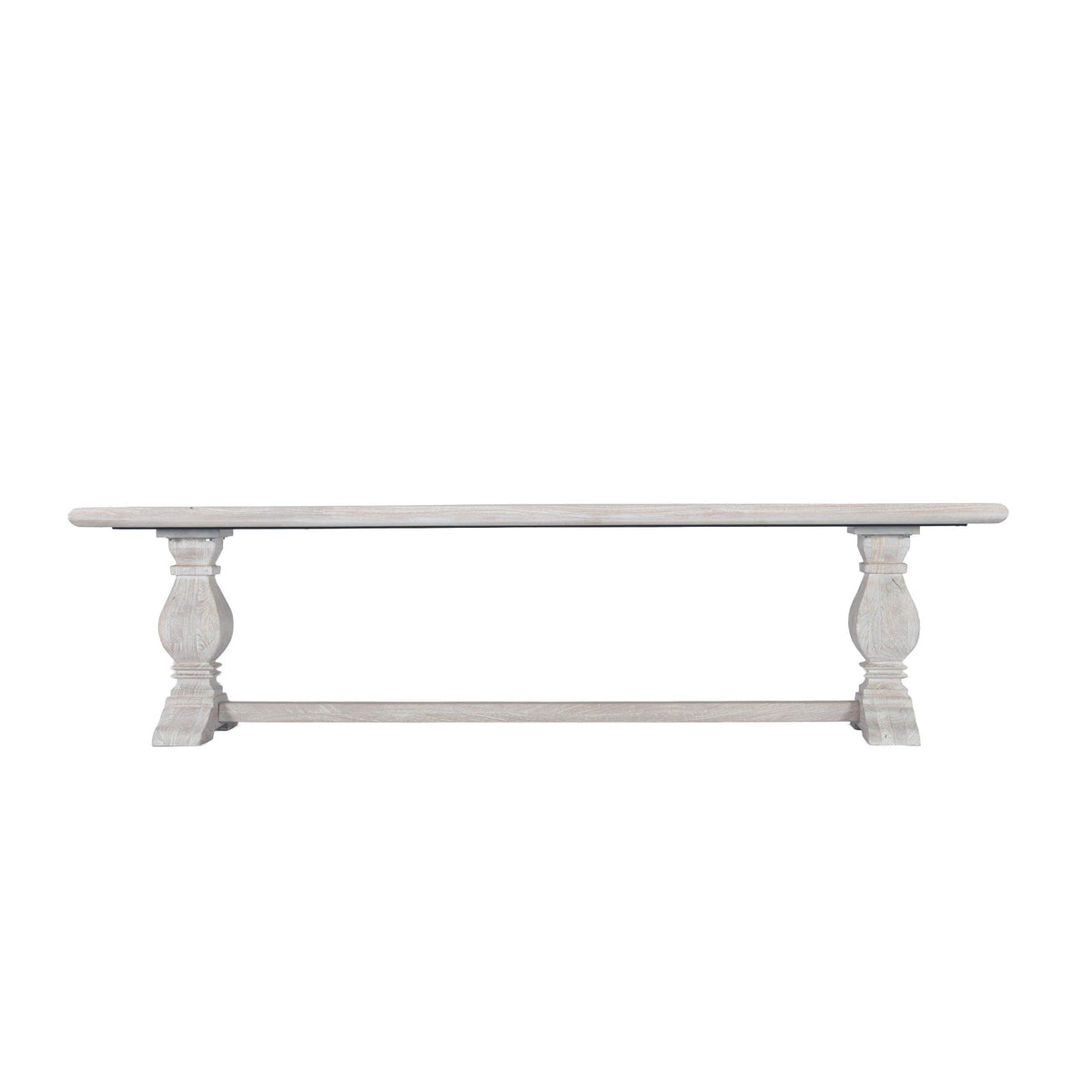 72" Heirloom White Mango Bench