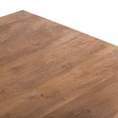 84" Antique Oak Dining Table