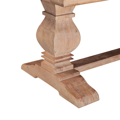 94" Antique Oak Dining Table