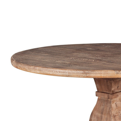 48" Antique Oak Gathering Table
