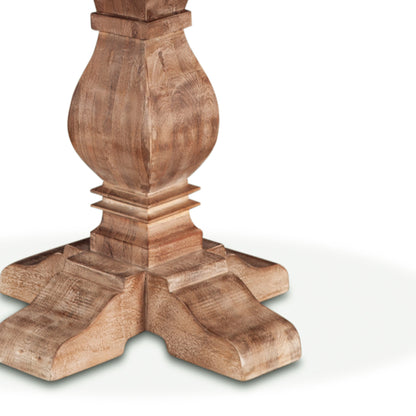 48" Antique Oak Gathering Table