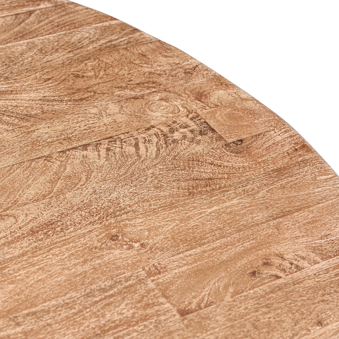 72" Antique Oak Round Dining Table