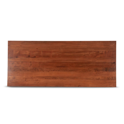 94" Cinnamon Brown Dining Table