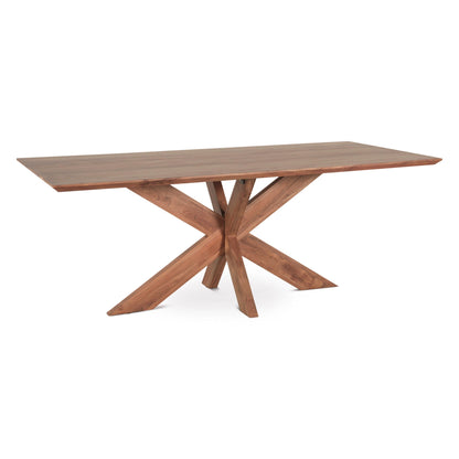 78" Weathered Acacia Dining Table