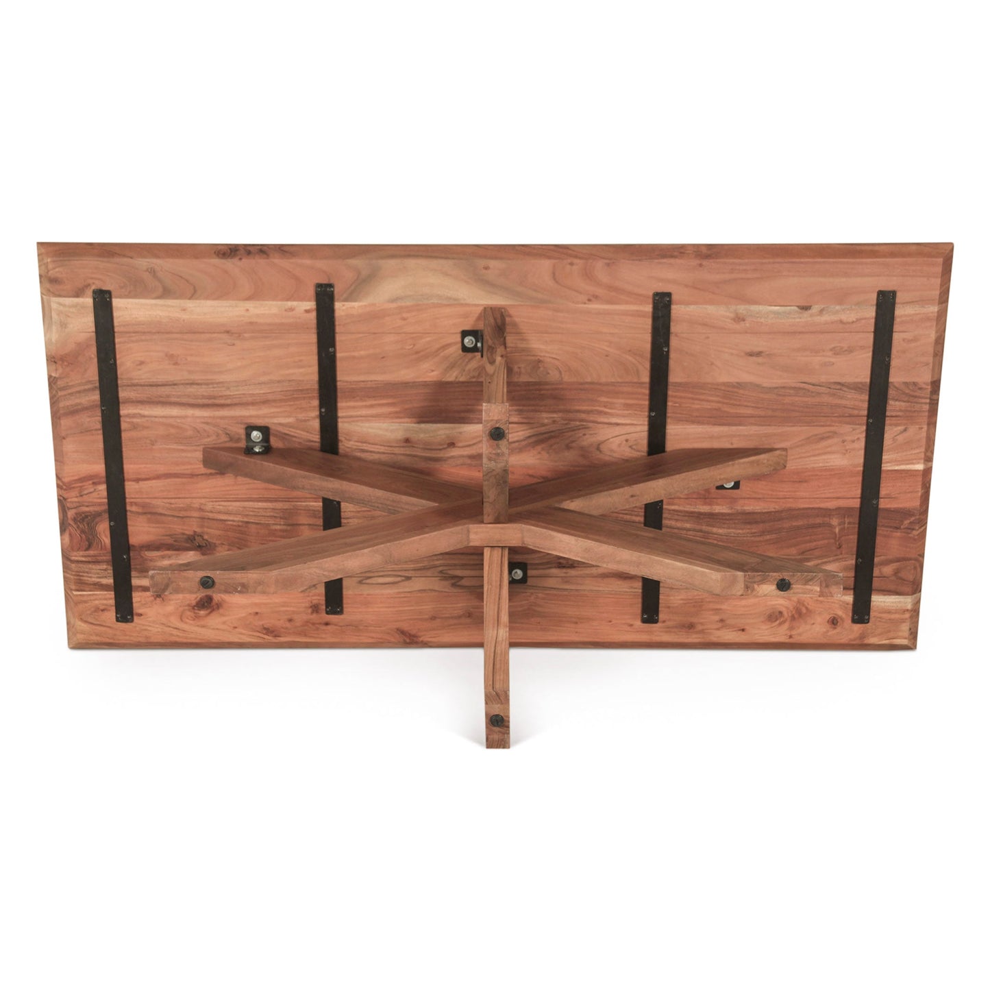 78" Weathered Acacia Dining Table
