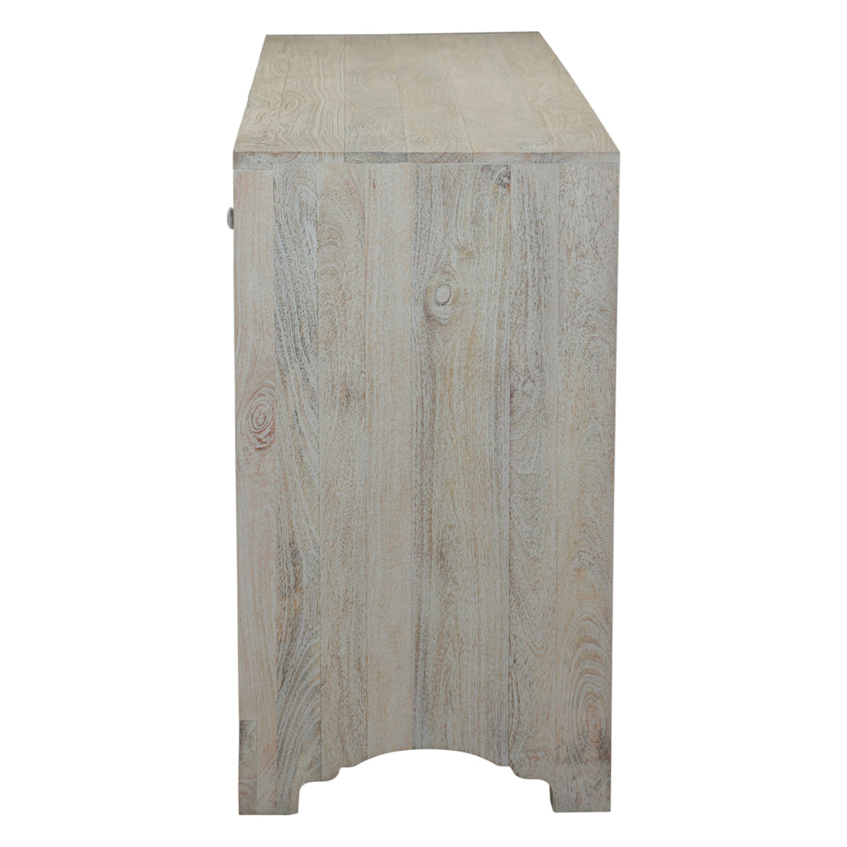 71" Carved Heirloom White Mango Dresser