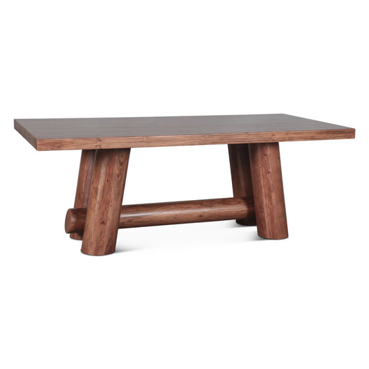 80" Vinegar Acacia Dining Table