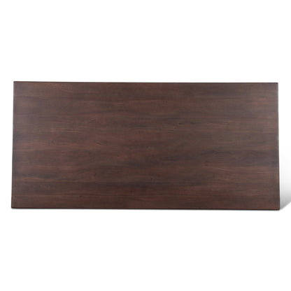 80" Vinegar Acacia Wood Gathering Table