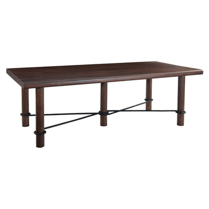 88" Vinegar Acacia Dining Table