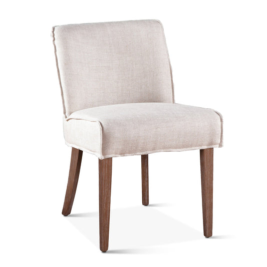 19" Dining Chair in Beige Linen