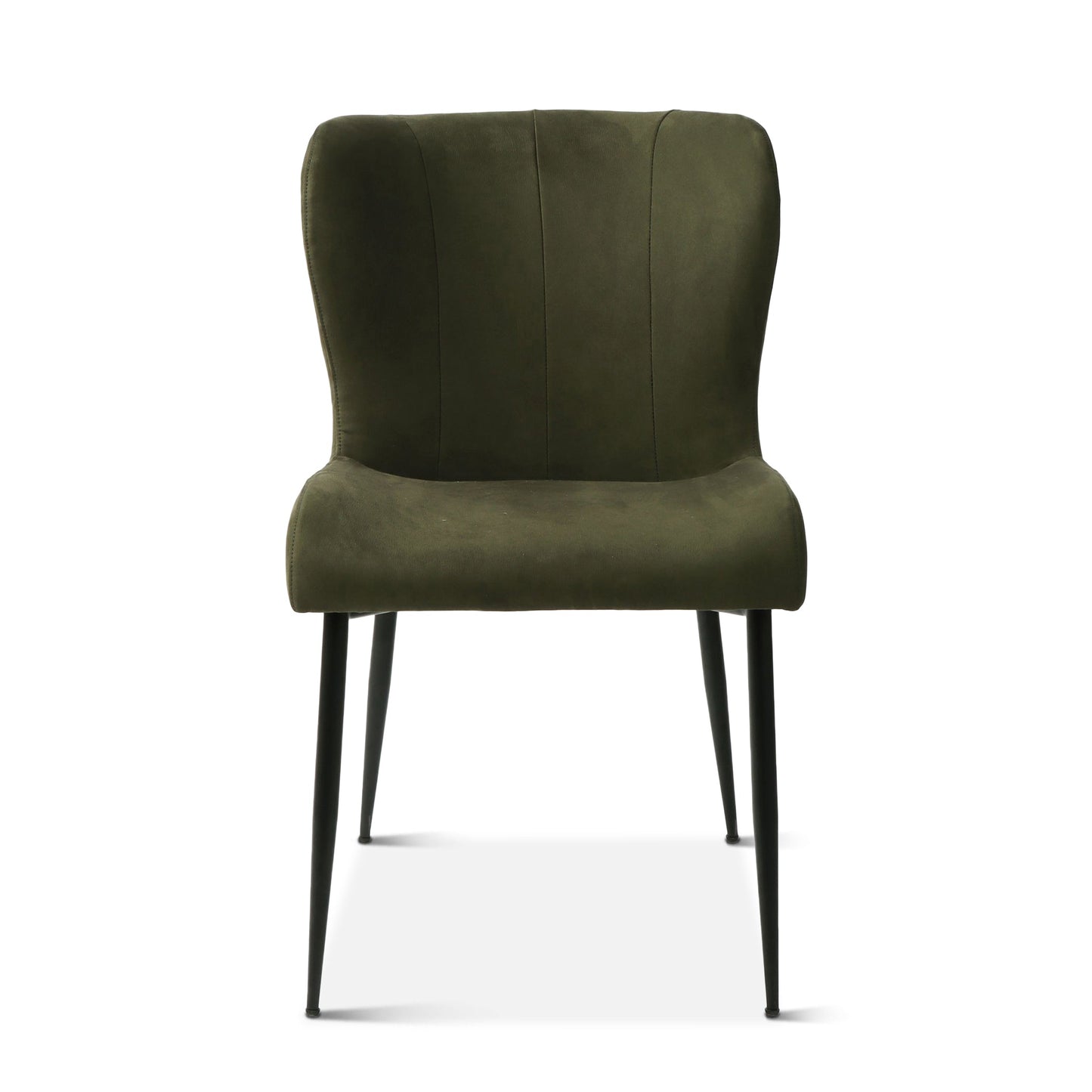20" Dining Chair in Green Eco Suede