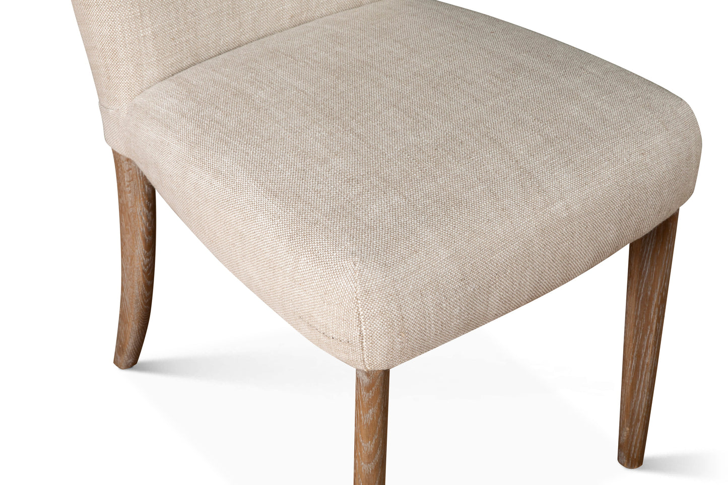 18" Dining Chair in Beige Linen