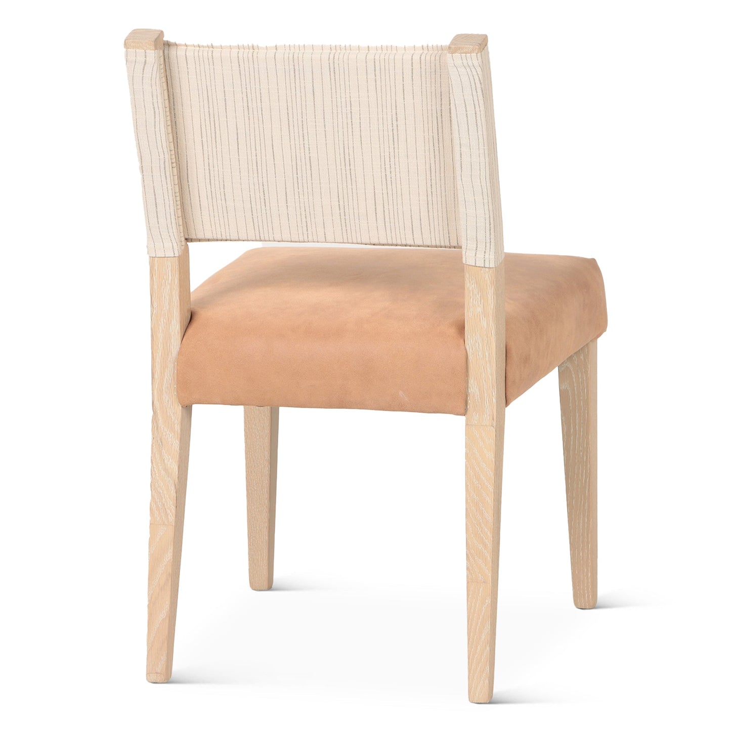 20" Durango Linen Leather Dining Chair