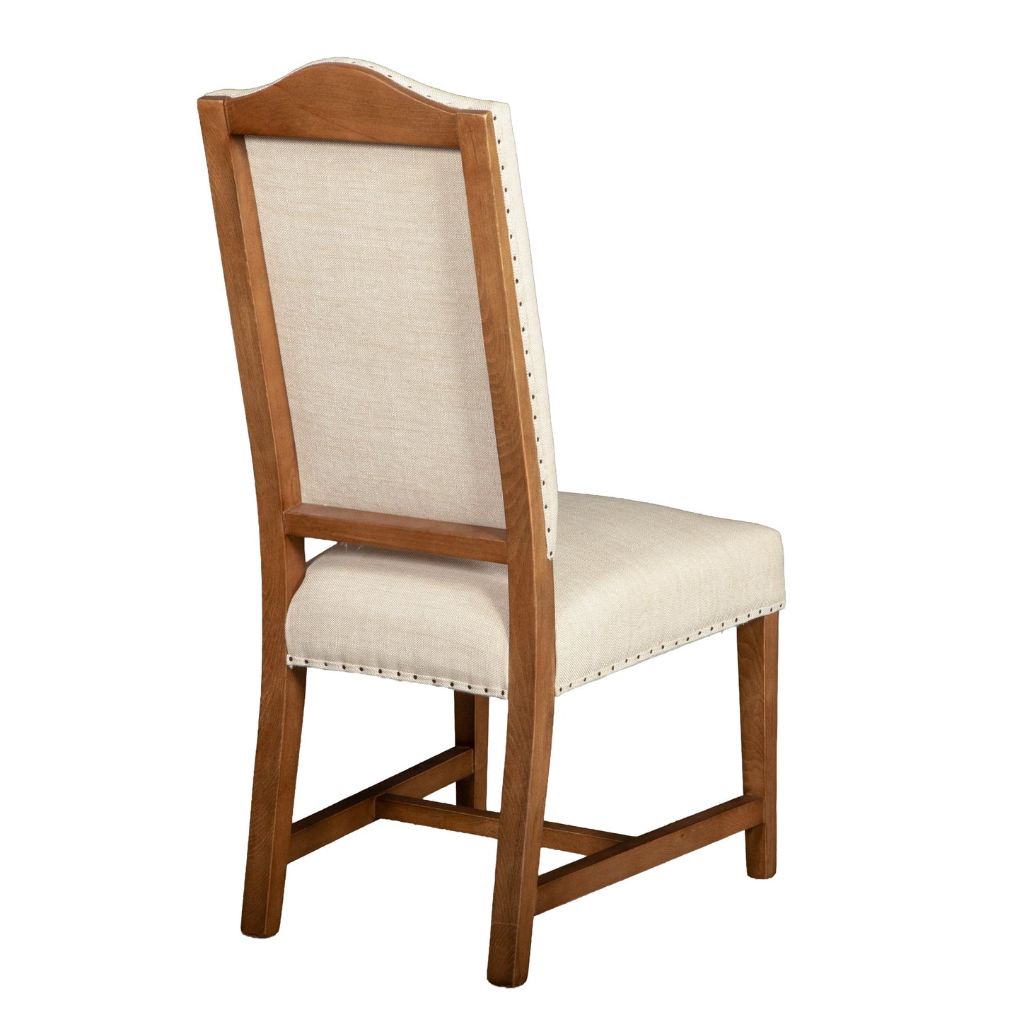 21" Natural Linen Dining Chair