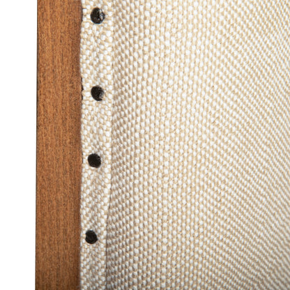 21" Natural Linen Dining Chair