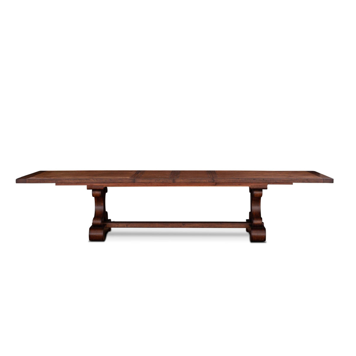 108" Chestnut Wood Dining Table