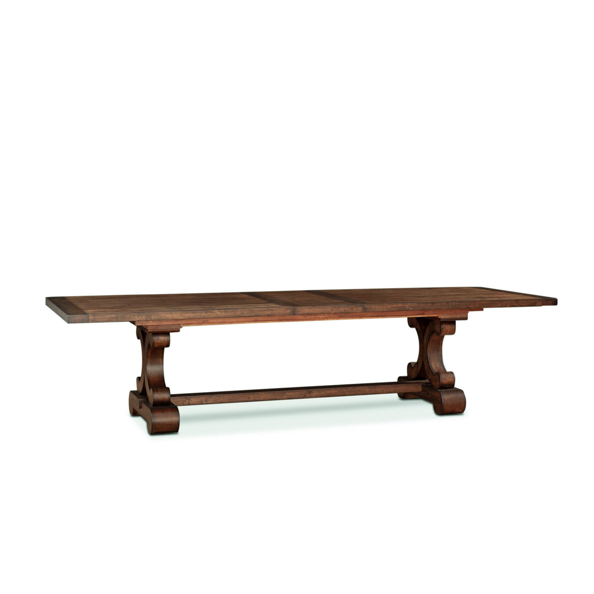 108" Chestnut Wood Dining Table