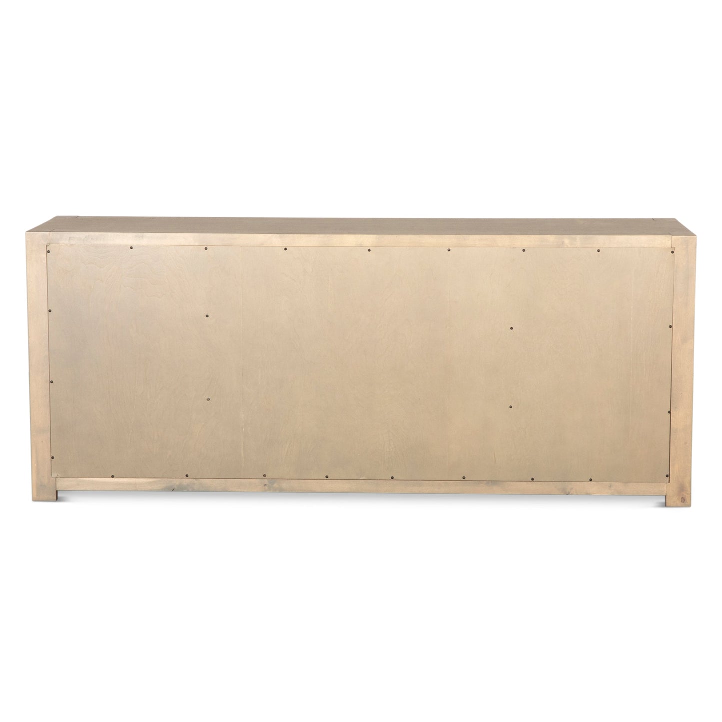 80" Gray Birch Wood Sideboard