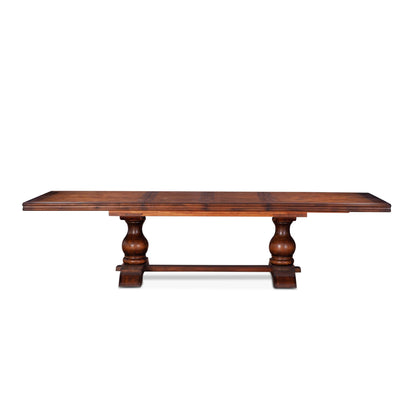 43" Chestnut Wood Dining Table