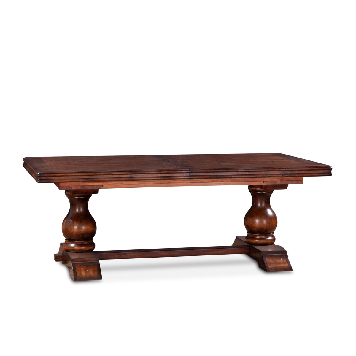 43" Chestnut Wood Dining Table