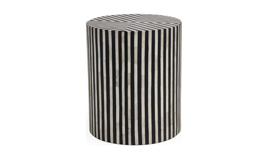 15" Black Side Table