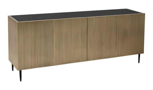 72" Brass Sideboard