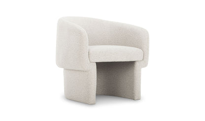 27.5" Oyster Upholstered Accent Chair