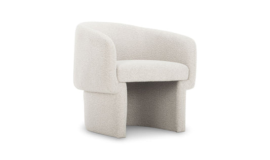 27.5" Oyster Upholstered Accent Chair