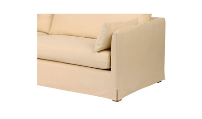 94" Wheat Upholstered Sofa