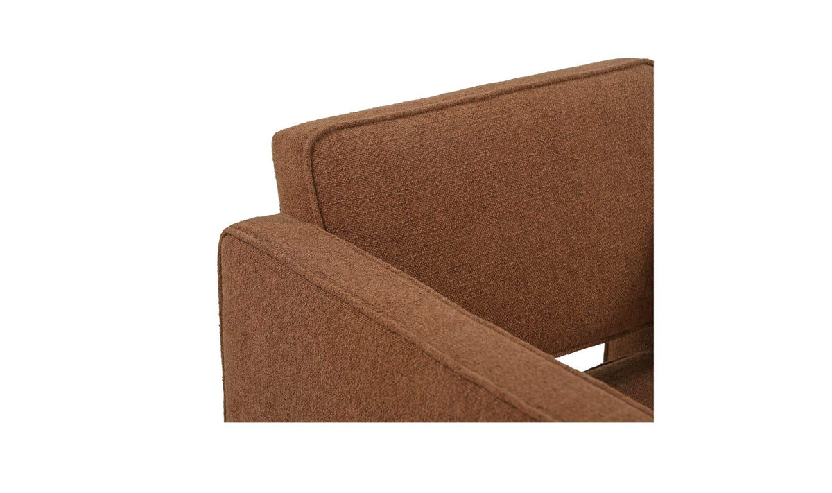 30" Burgundy Upholstered Accent Chair