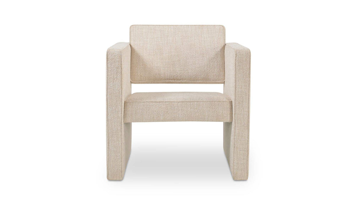30" Oat Upholstered Accent Chair