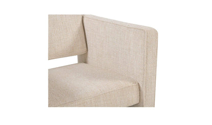 30" Oat Upholstered Accent Chair