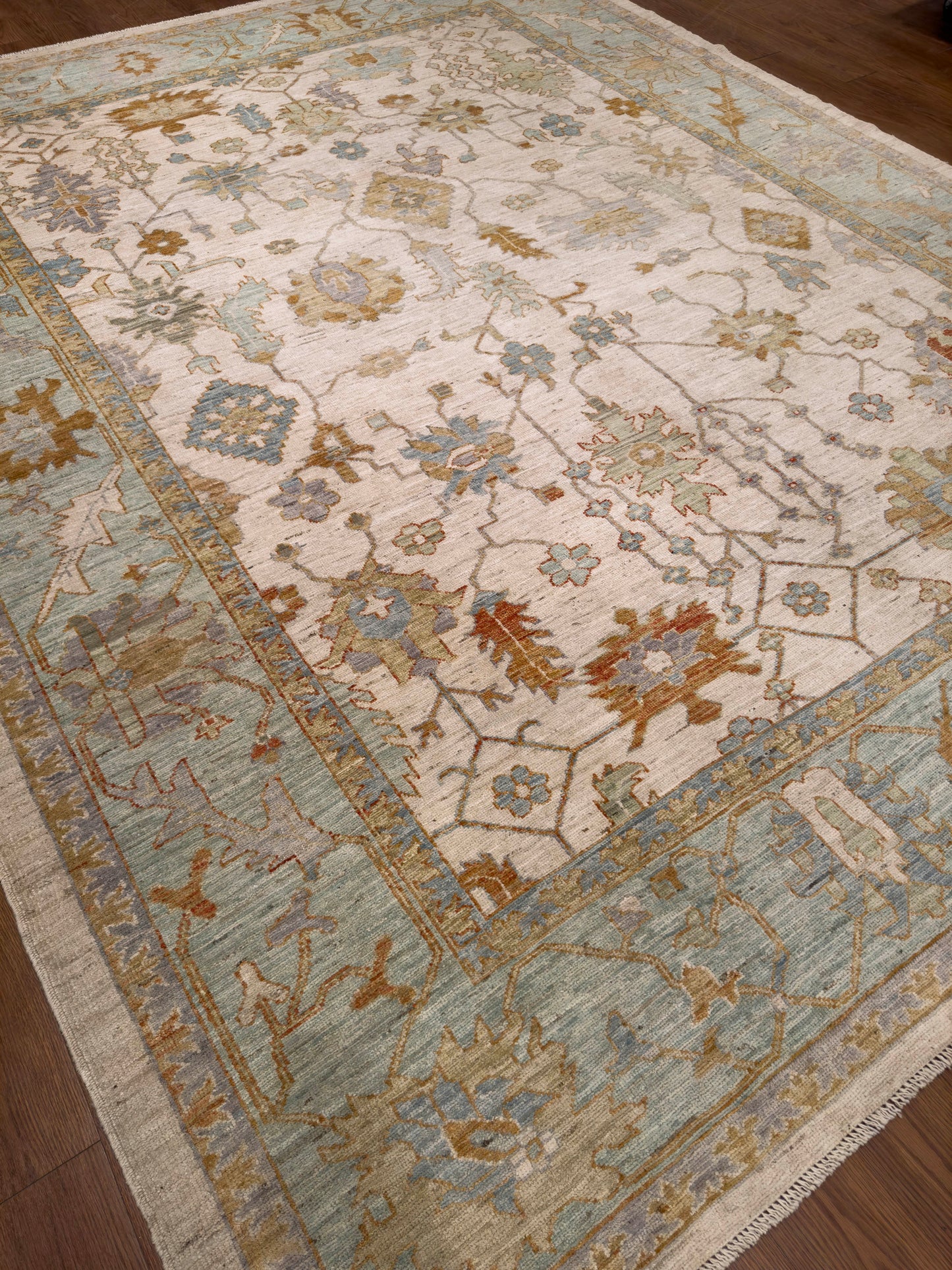 Oushak NJ1791 - 9.6 x 12