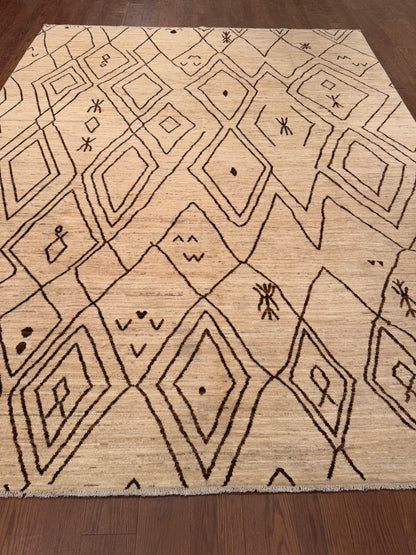 Moroccan NJ1836 - 8.11 x 11.8