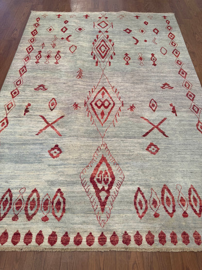 Moroccan NJ2389 - 6.1 x 8.9