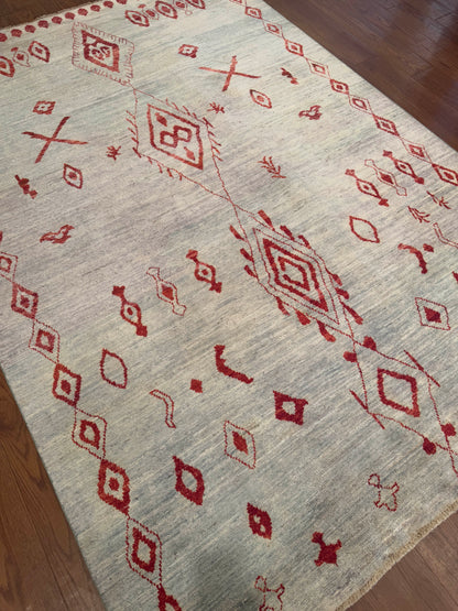 Moroccan NJ2389 - 6.1 x 8.9