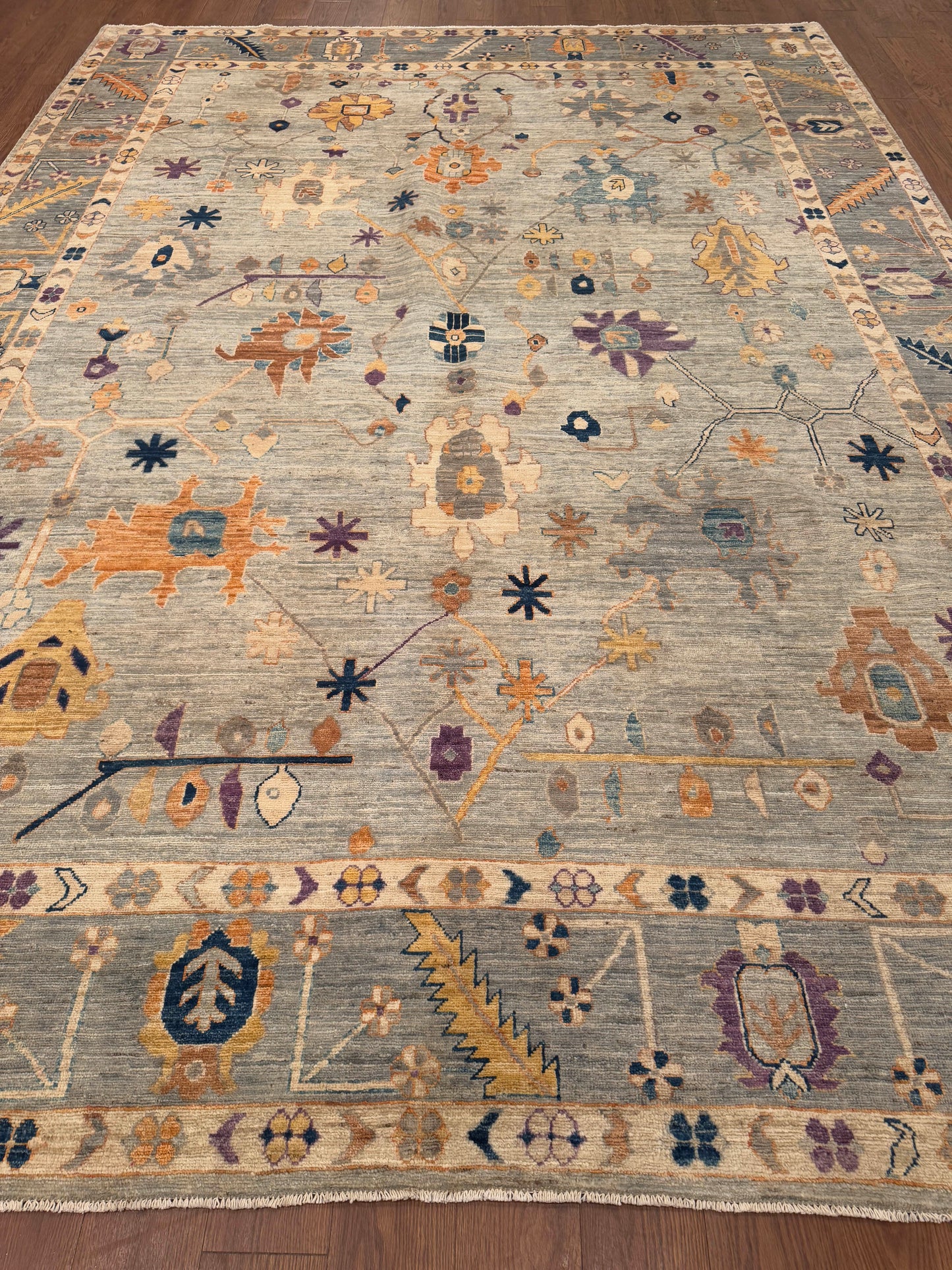 Oushak NJ2802 - 9.8 x 13.5