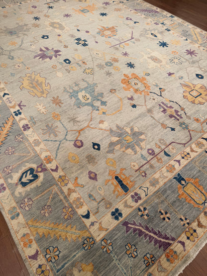 Oushak NJ2802 - 9.8 x 13.5