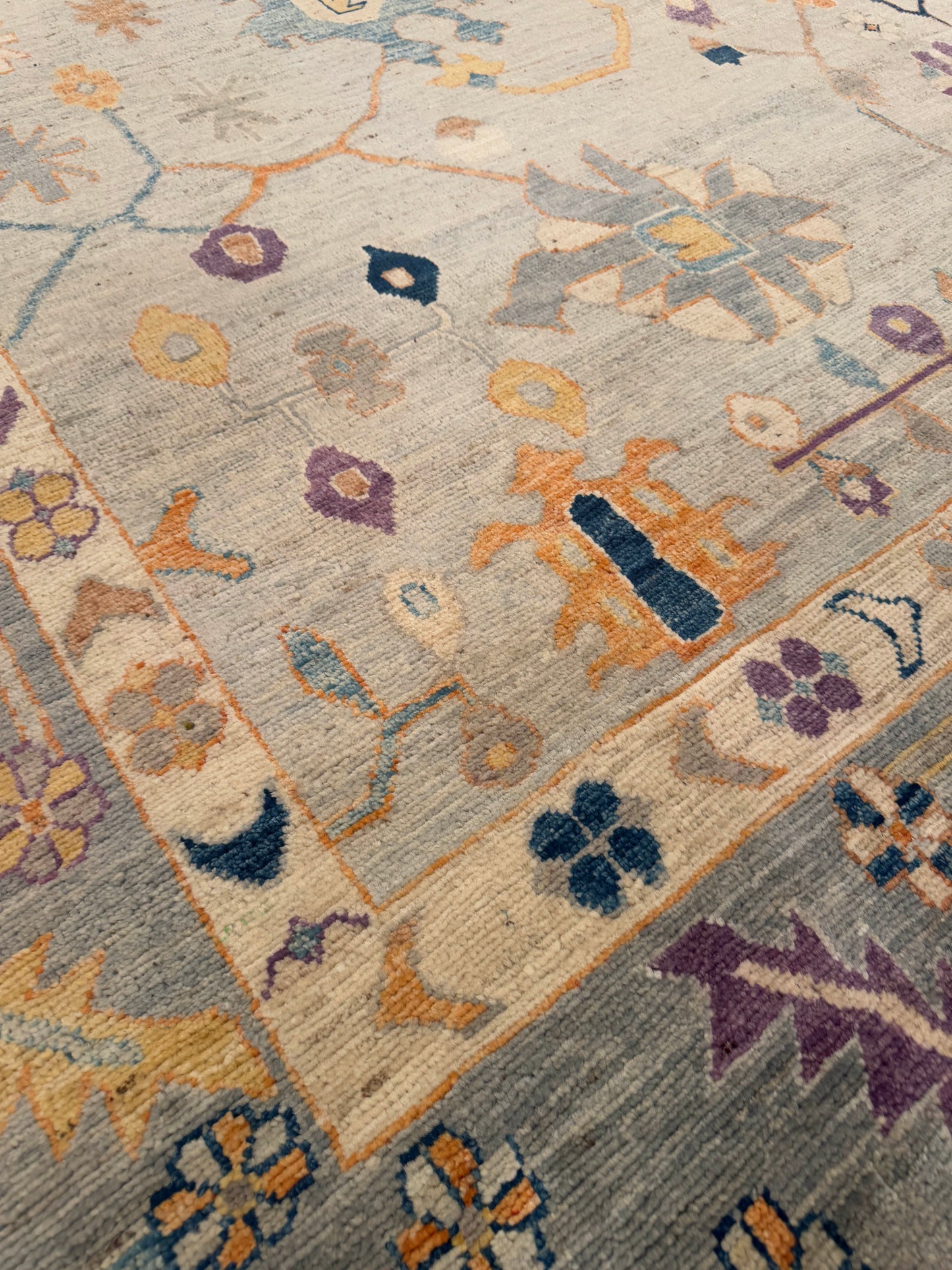 Oushak NJ2802 - 9.8 x 13.5