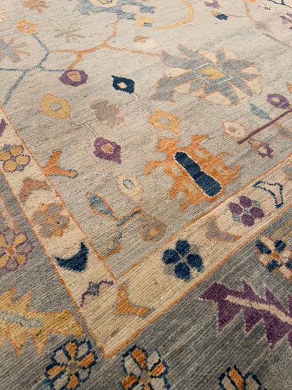 Oushak NJ2802 - 9.8 x 13.5