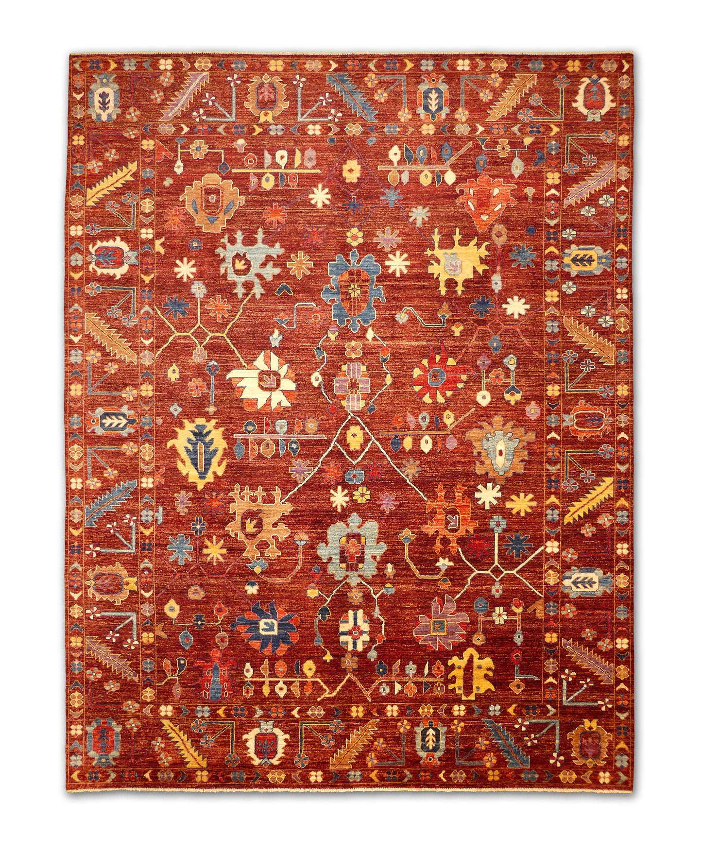 Oushak NJ2814 - 10 x 13.6