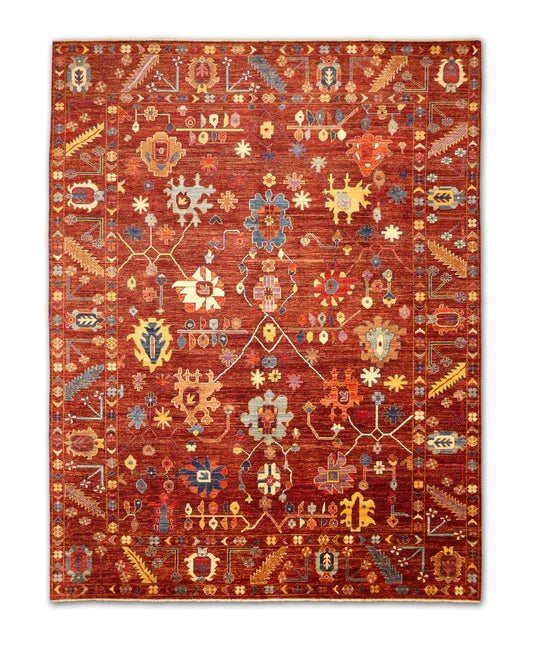 Oushak NJ2814 - 10 x 13.6